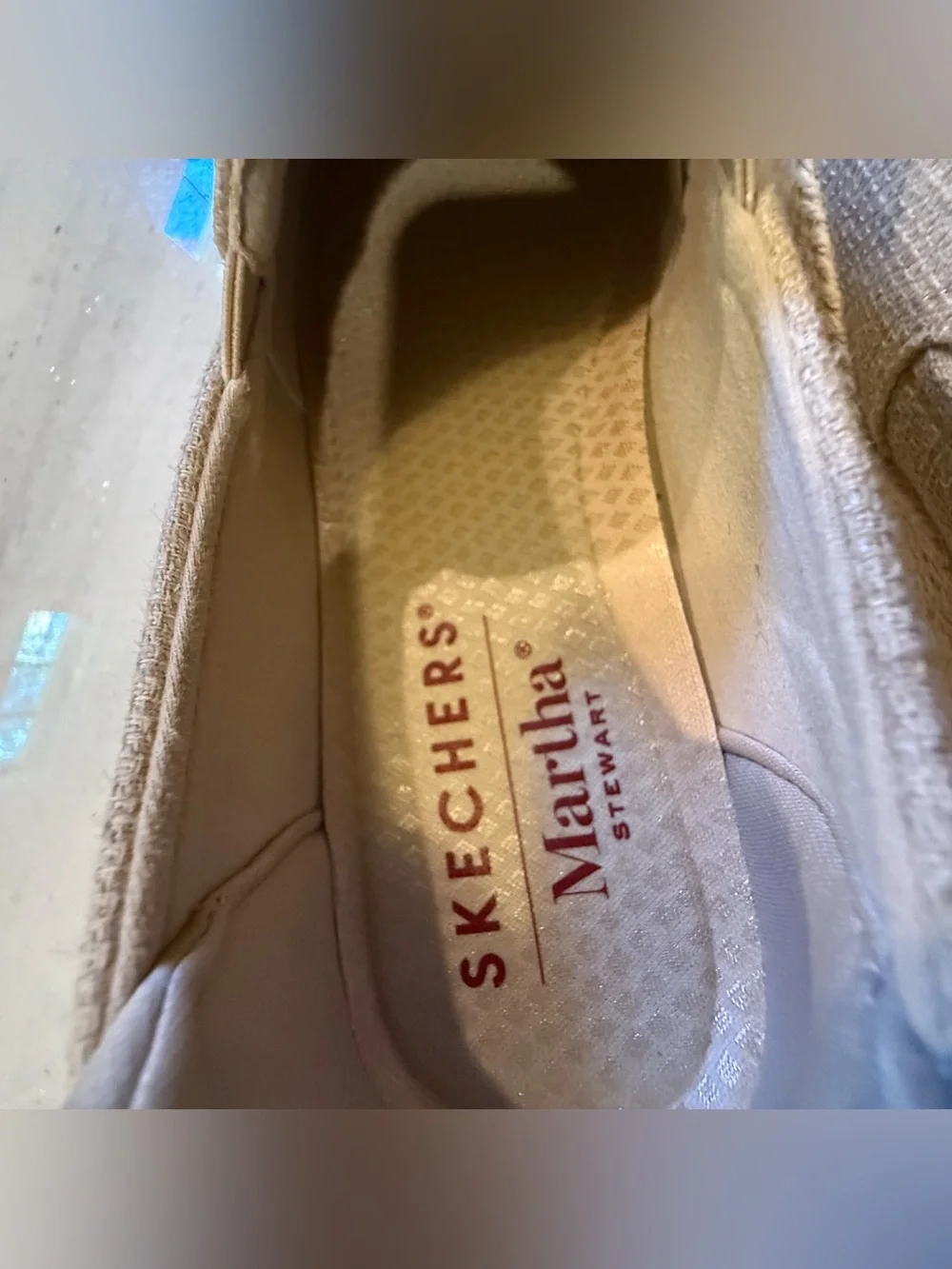 Skechers Martha Stewart Slip-on platform espadrilles